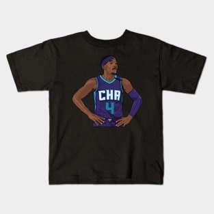 Devonte Graham | Charlotte Hornets Kids T-Shirt